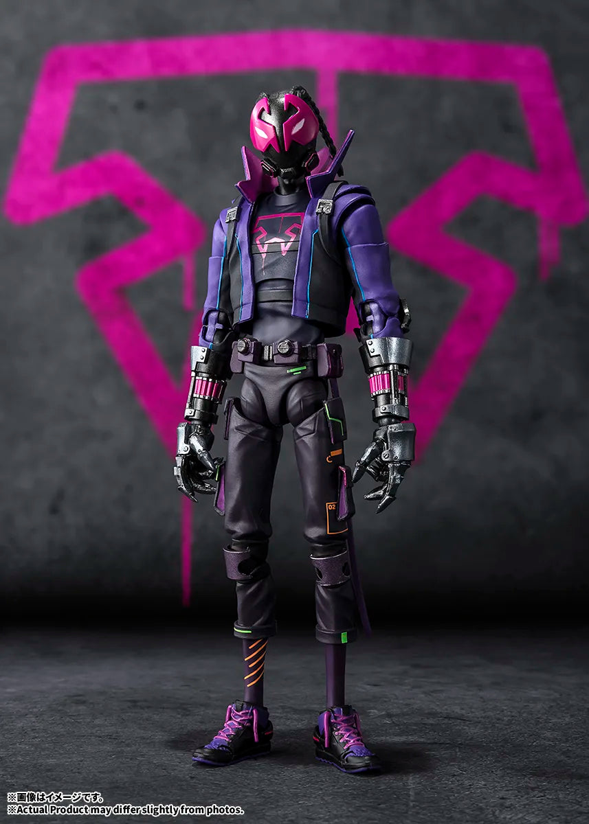Bandai S.H.Figuarts Miles G. Morales -42 Miles on the Prowler's Path- - official Bandai product image