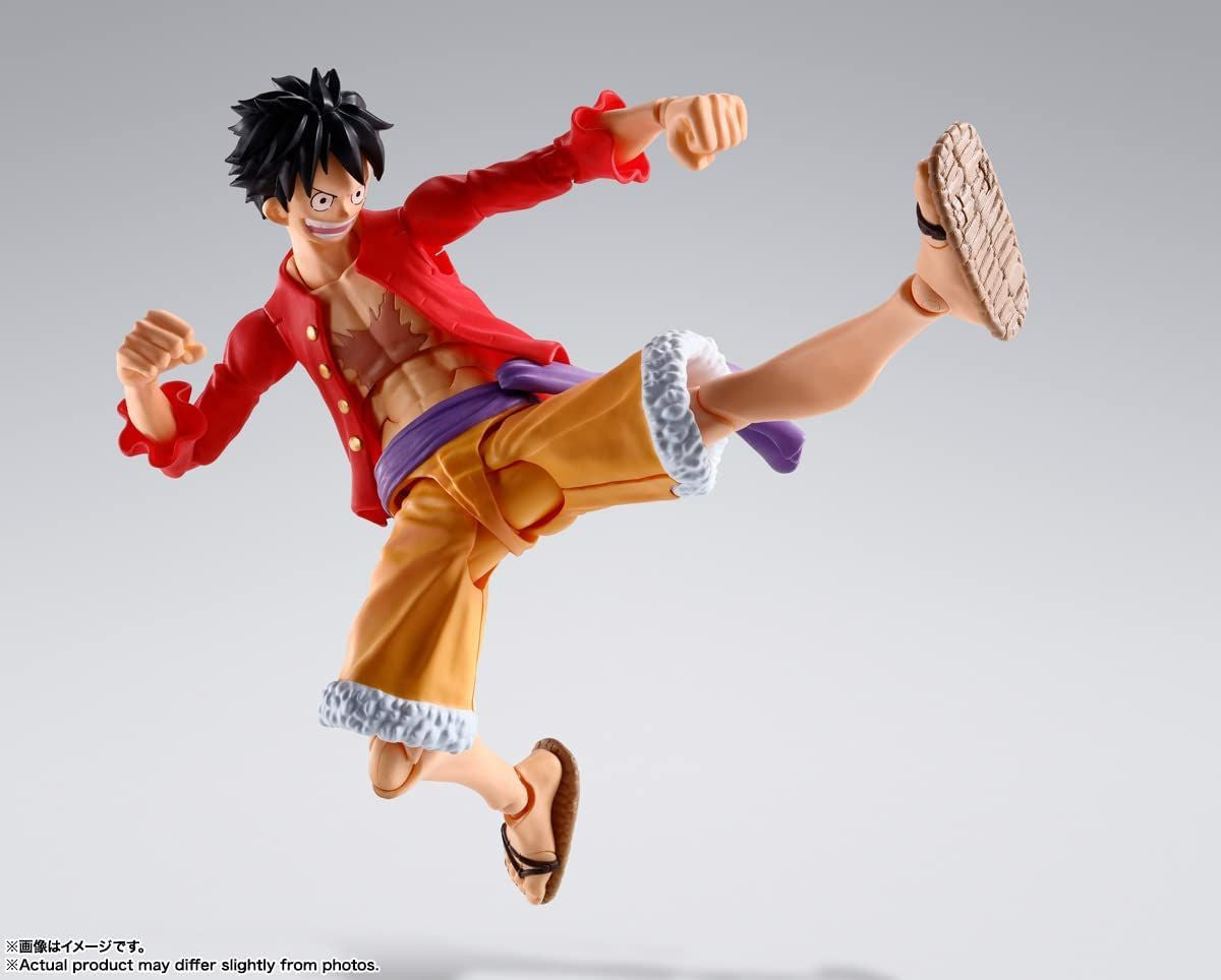 Naruto S.H.Figuarts Monkey D. Luffy The Raid on Onigashima B official product image