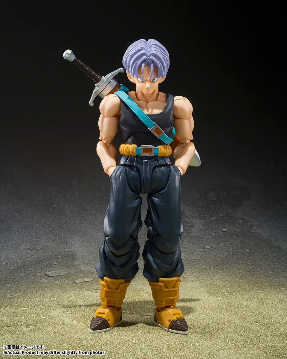 S.H.Figuarts Trunks Z-Fighters First Edition - official display view 3