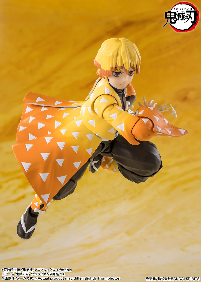 S.H.Figuarts Zenitsu Agatsuma - Demon Slayer (Reissue) - official product view 3