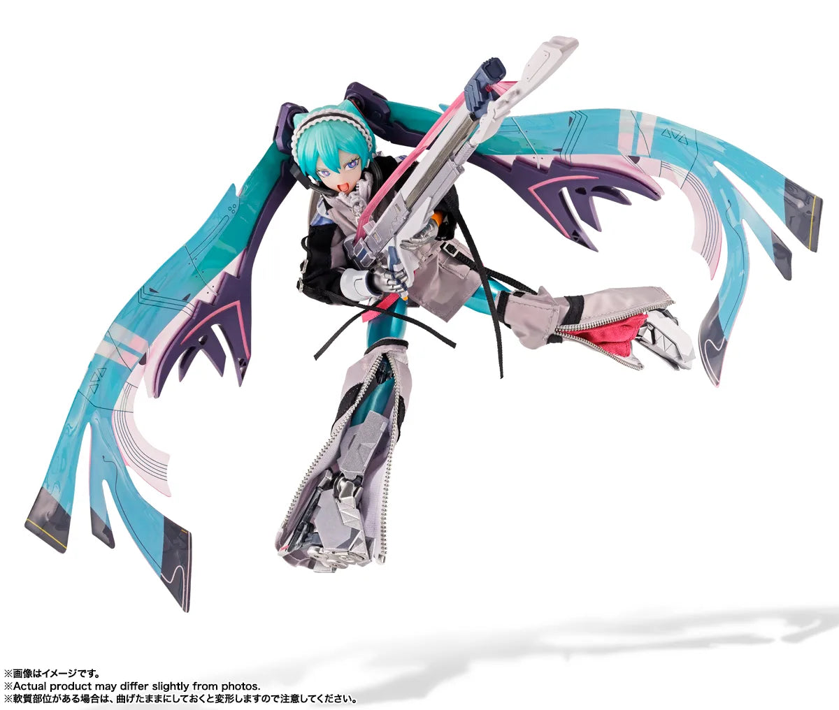 METAL BUILD Hatsune Miku Action Figure - official product view 3