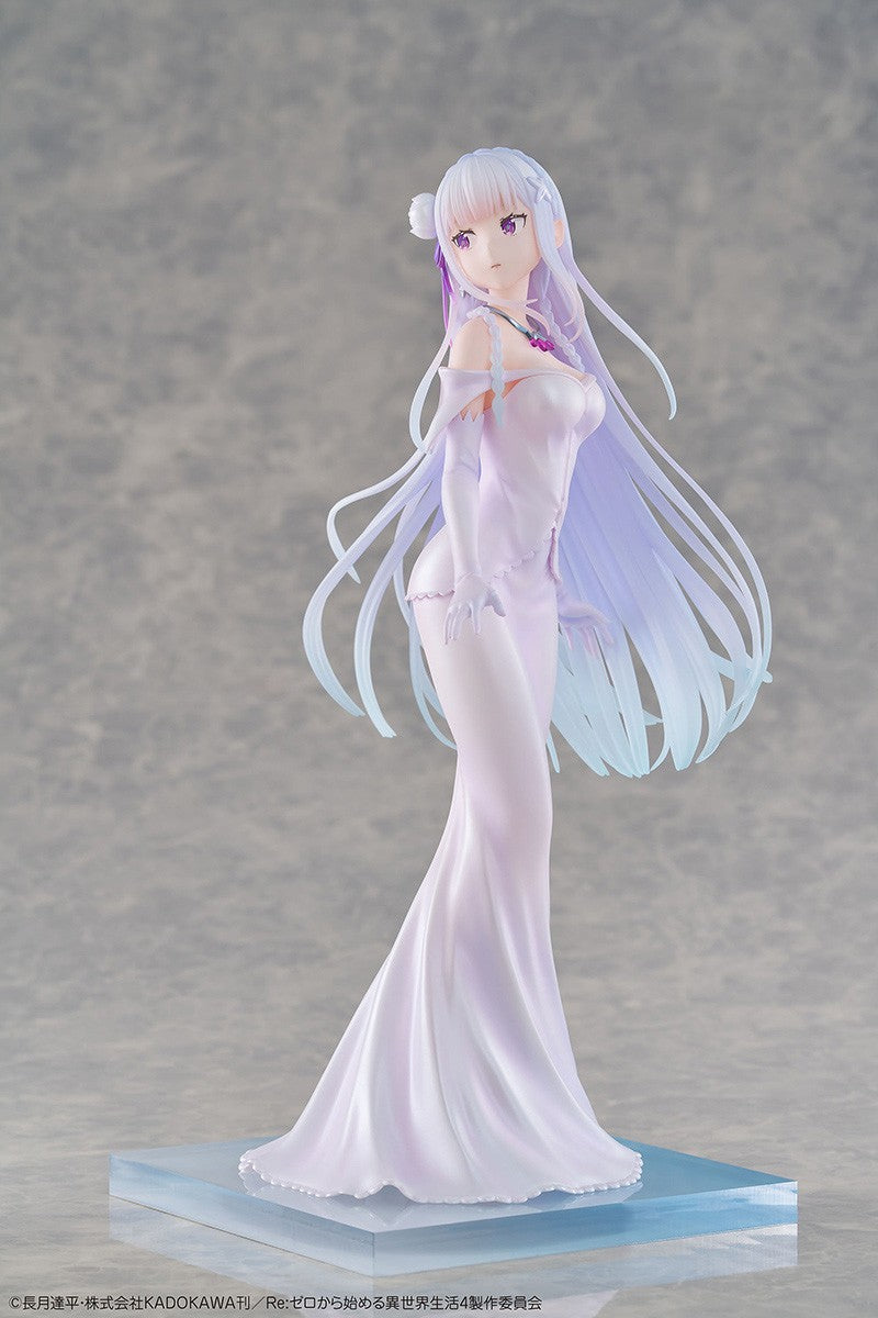 Design COCO Re:ZERO Emilia Wedding Dress Ver. 1/7 Scale Figure - official product image 3