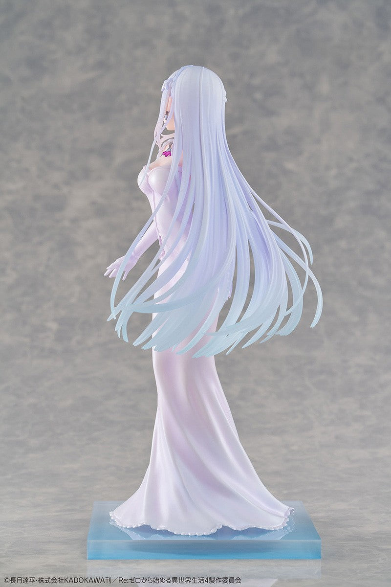 Design COCO Re:ZERO Emilia Wedding Dress Ver. 1/7 Scale Figure - official product image 4