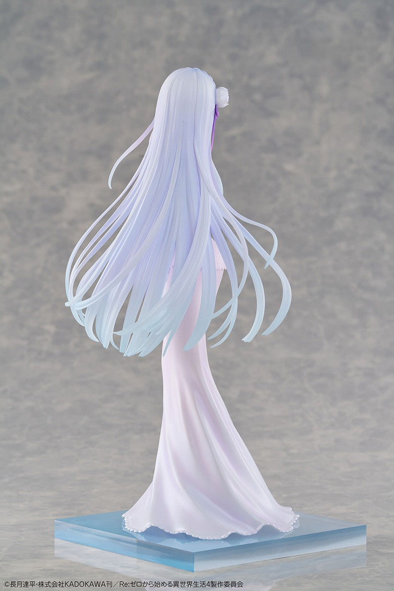 Design COCO Re:ZERO Emilia Wedding Dress Ver. 1/7 Scale Figure - official product image 5