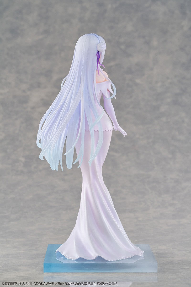 Design COCO Re:ZERO Emilia Wedding Dress Ver. 1/7 Scale Figure - official product image 6