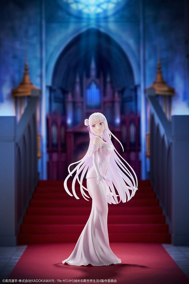Design COCO Re:ZERO Emilia Wedding Dress Ver. 1/7 Scale Figure - official product image 8