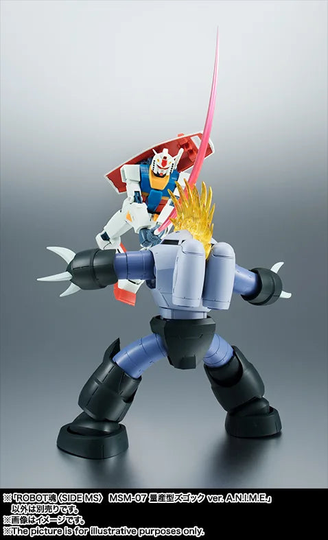 ROBOT SPIRITS <SIDE MS> MSM-07 Mass Production Z'Gok ver. A.N.I.M.E. (Reissue) - official image 7