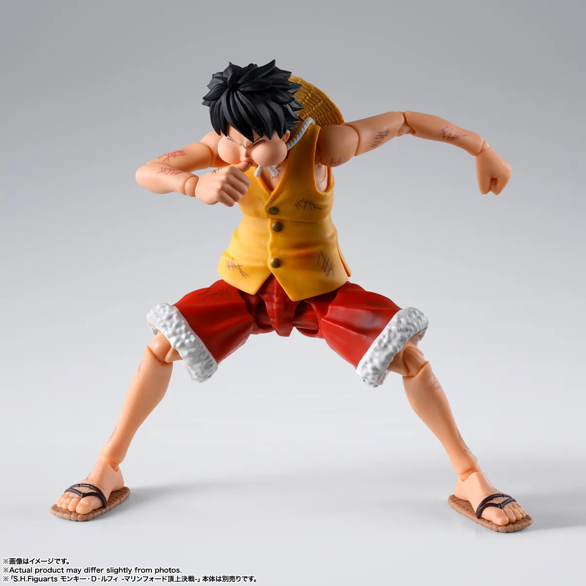 S.H.Figuarts Luffy Marineford Gear 3 Option Parts Set - official product view 2