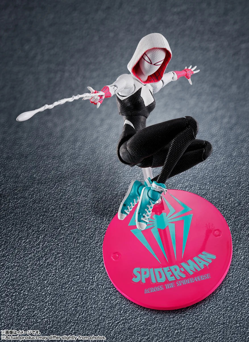 Bandai S.H.Figuarts Spider-Gwen Across the Spider-Verse Reissue - official Bandai product image