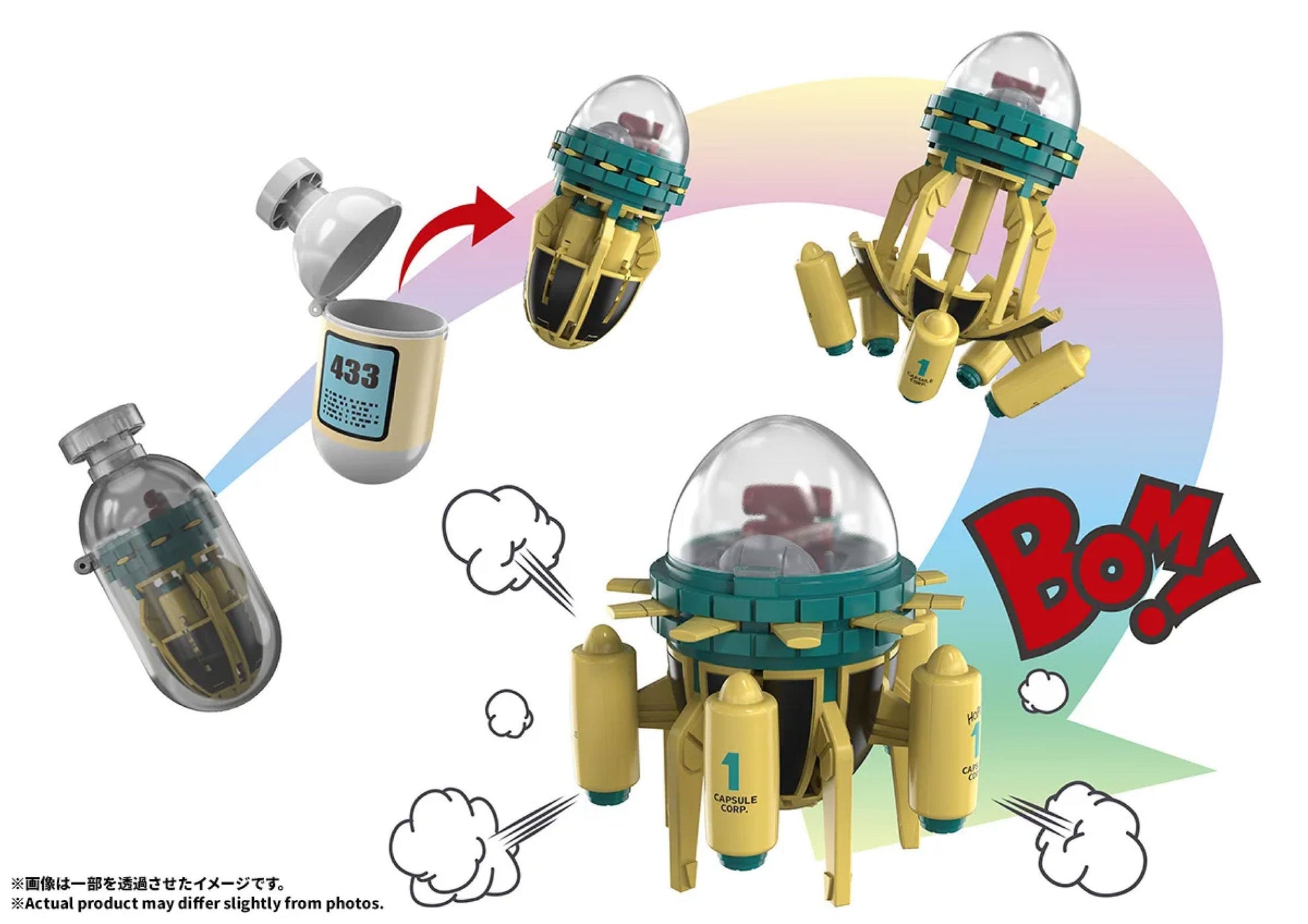 CHANGEARTS Hoi-Poi Capsule No.433 Trunks' Time Machine - image 6