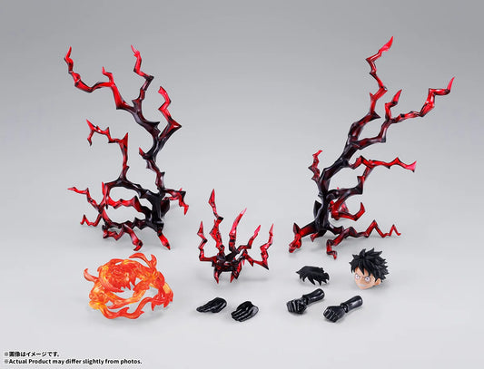 Bandai S.H.Figuarts Luffy -New World- Optional Parts Set - official Bandai product image