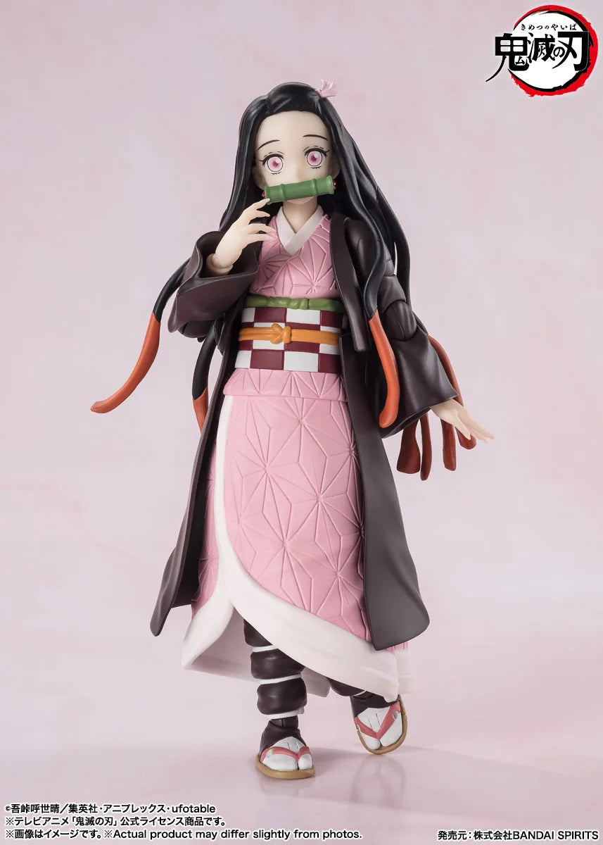 Bandai S.H.Figuarts Demon Slayer Nezuko Kamado 2027 Reissue - official Bandai product image