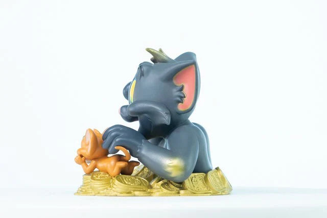 Tom and Jerry Mini Lucky Cat Bust Figure (Light-Off Version) - image 3
