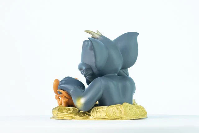 Tom and Jerry Mini Lucky Cat Bust Figure (Light-Off Version) - image 4