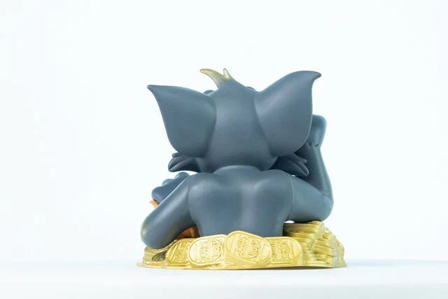 Tom and Jerry Mini Lucky Cat Bust Figure (Light-Off Version) - image 5