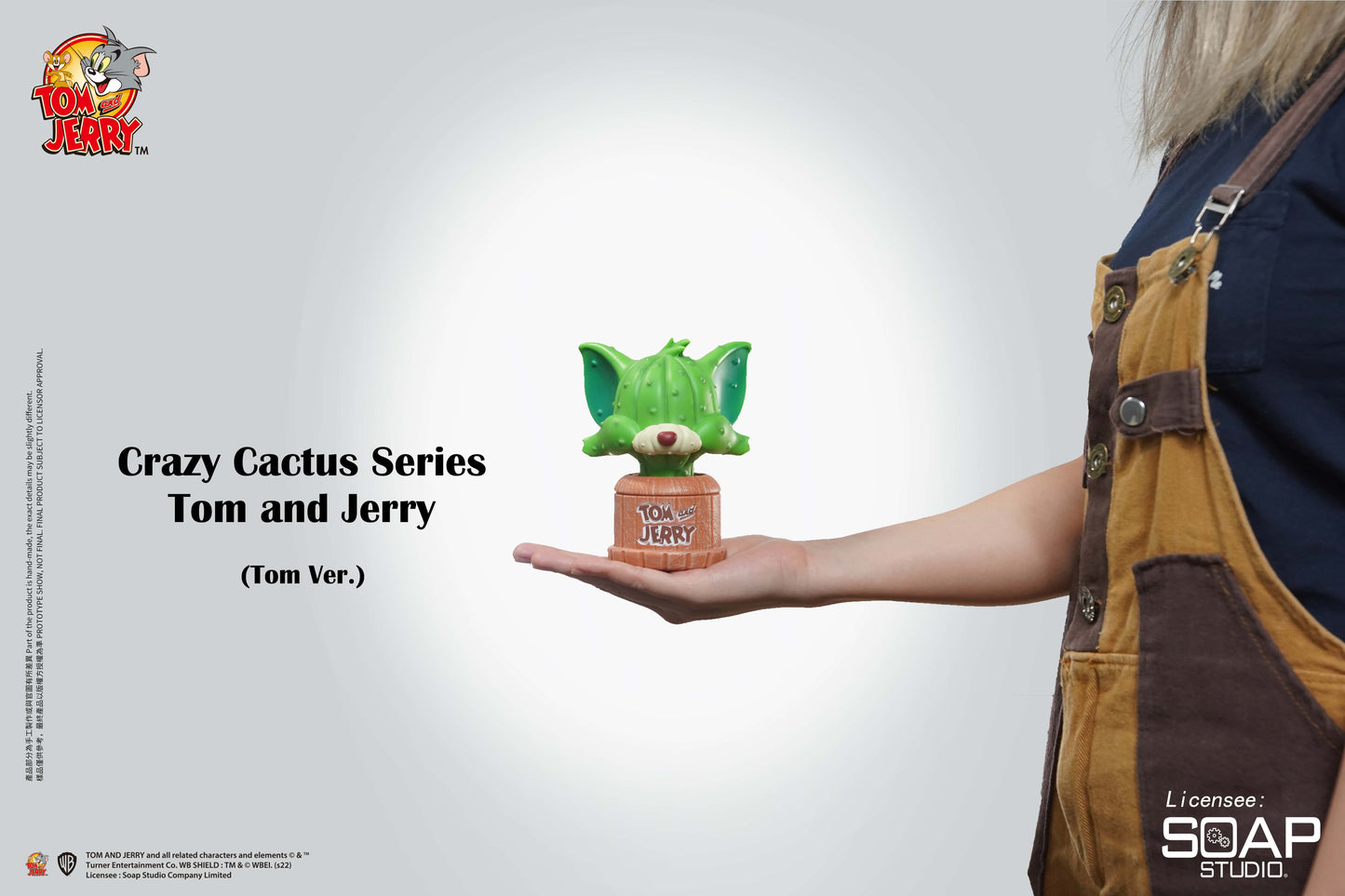 Soap Studio Tom and Jerry Tom Crazy Cactus Figure Ornament - image 5