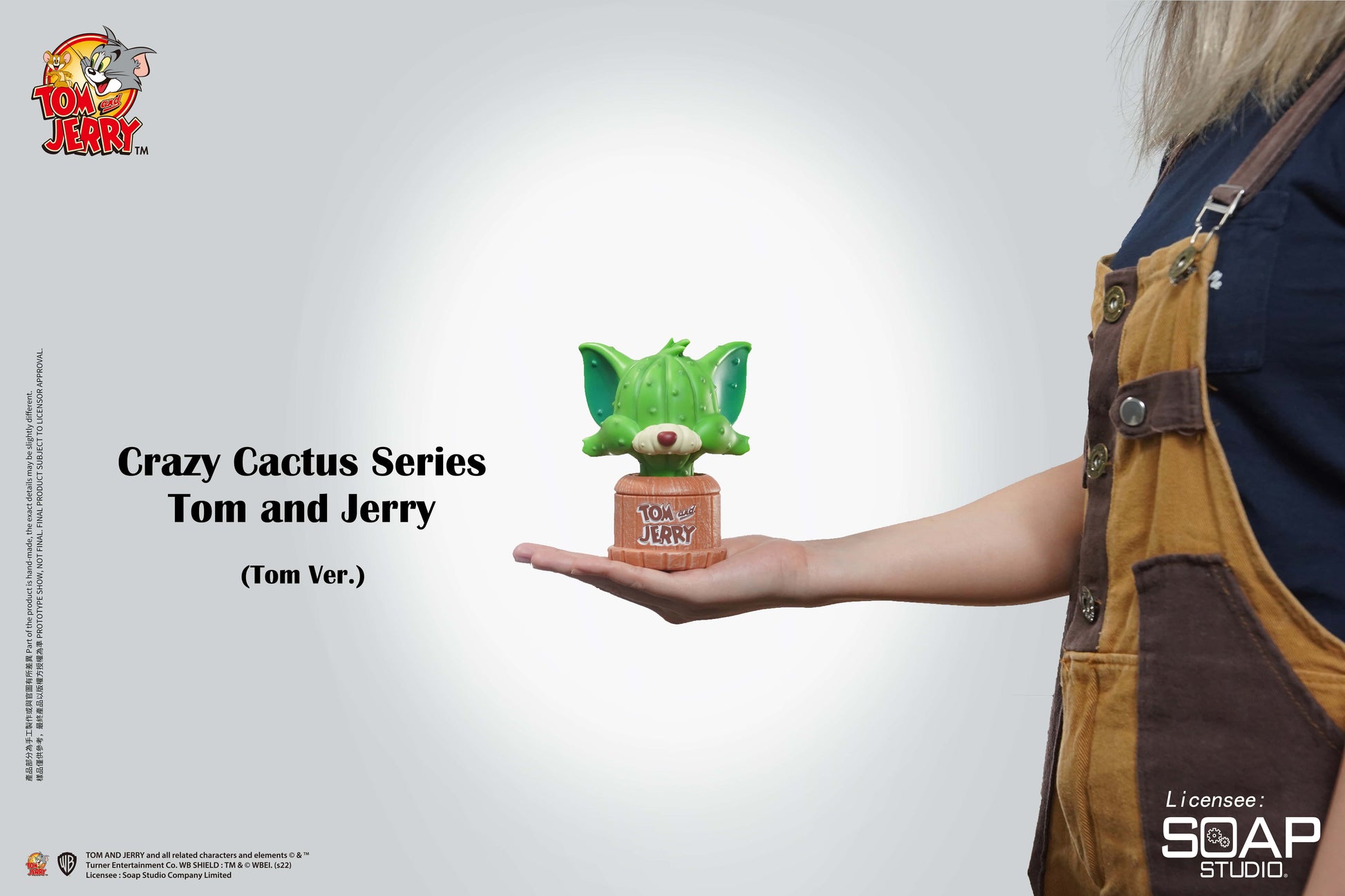 Soap Studio Tom and Jerry Tom Crazy Cactus Figure Ornament - image 5