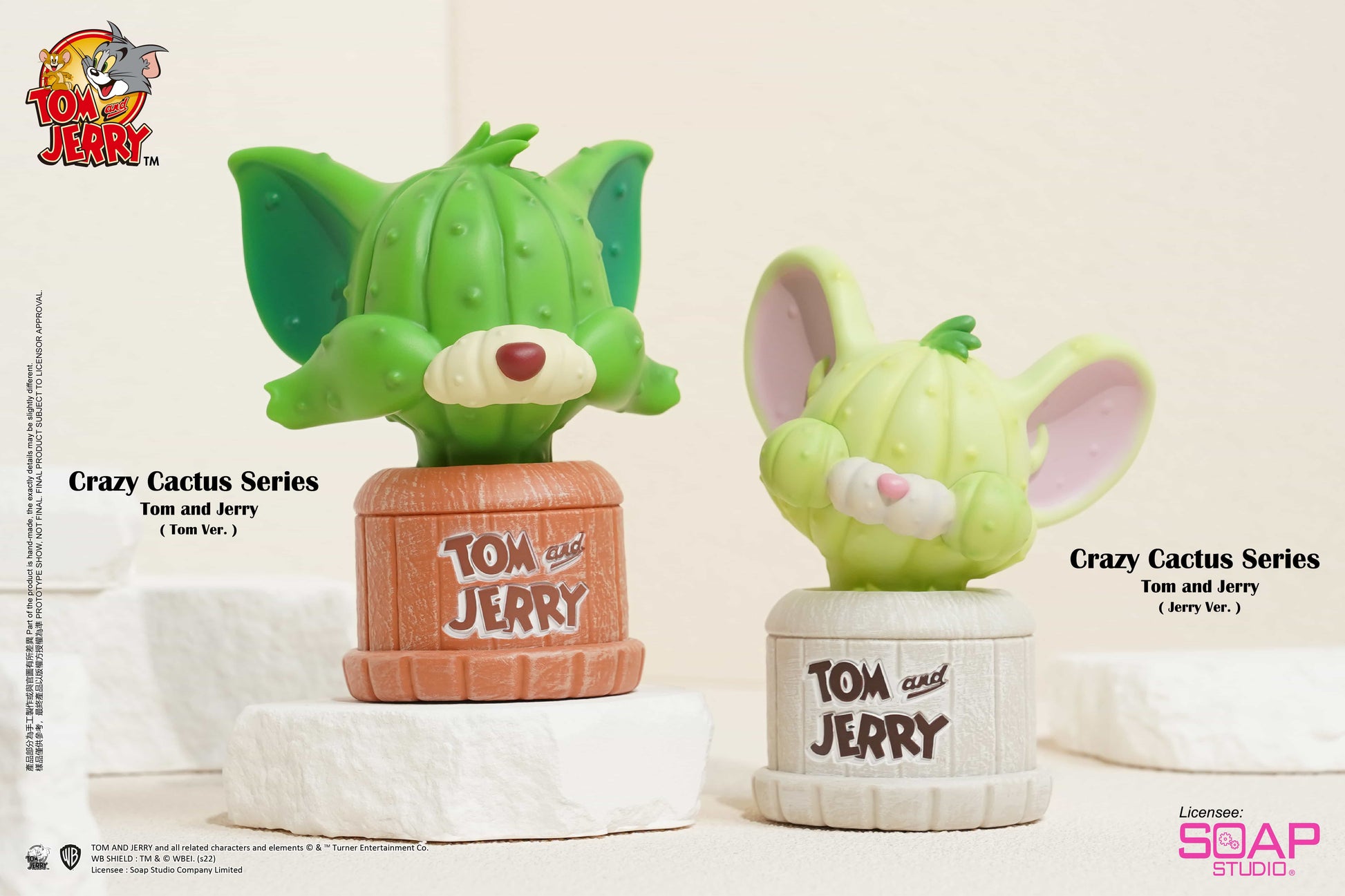 Soap Studio Tom and Jerry Tom Crazy Cactus Figure Ornament - image 7