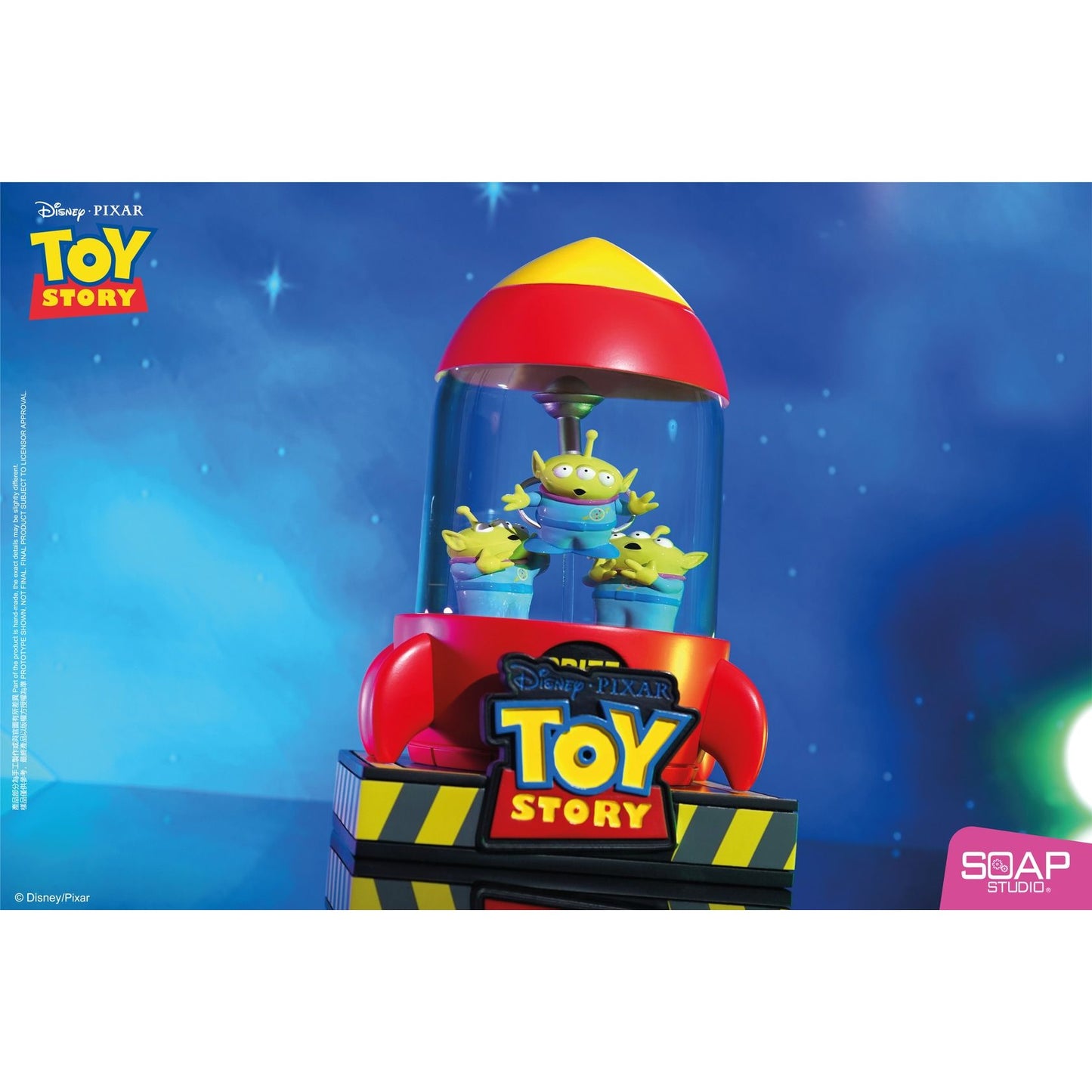 Toy Story Alien Crane Game Snow Globe - image 1