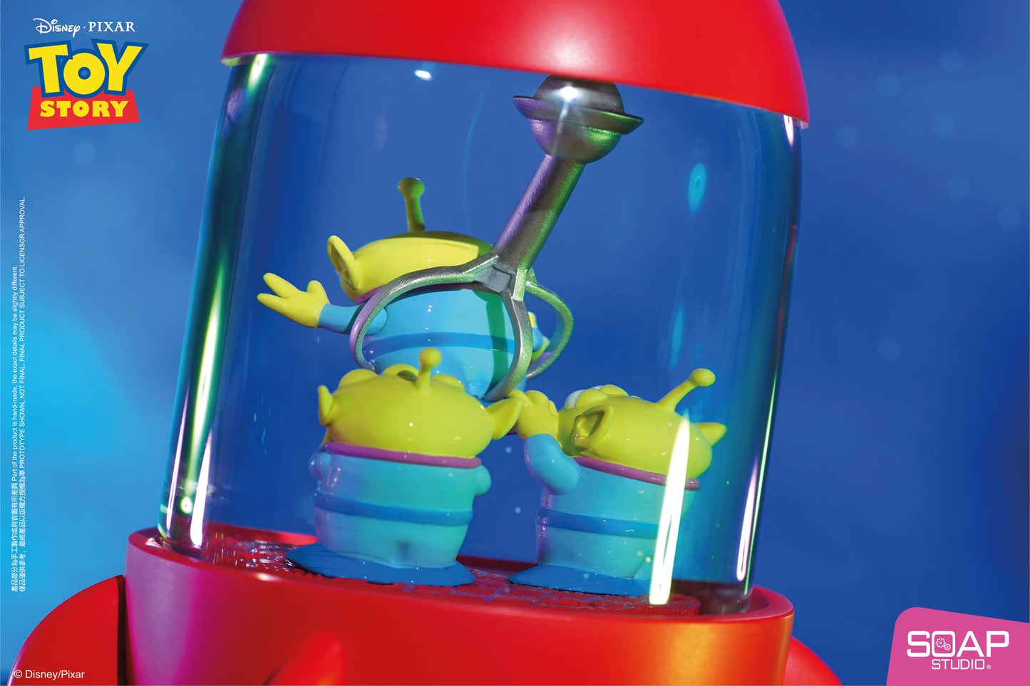 Toy Story Alien Crane Game Snow Globe - image 5