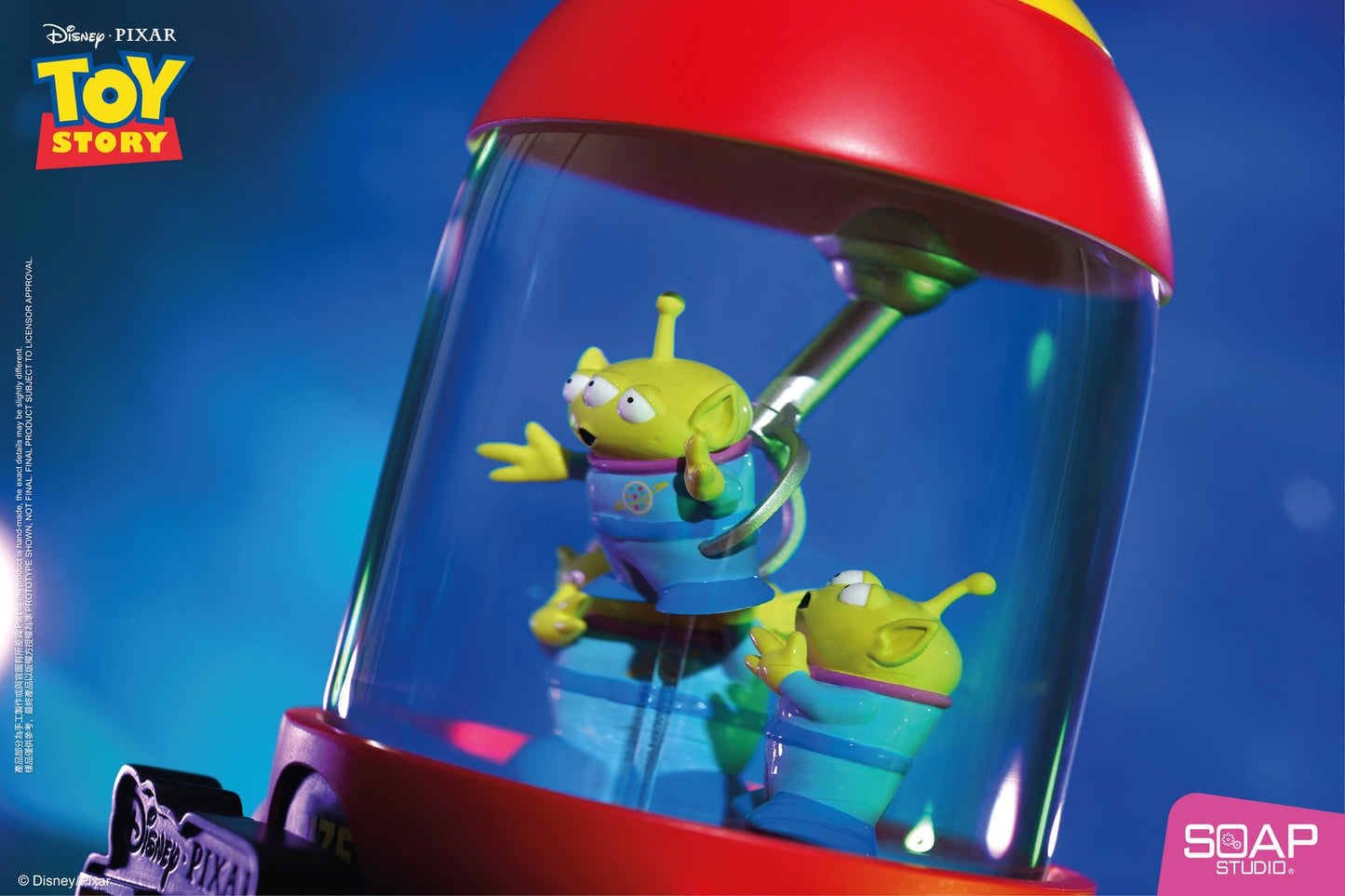 Toy Story Alien Crane Game Snow Globe - image 4