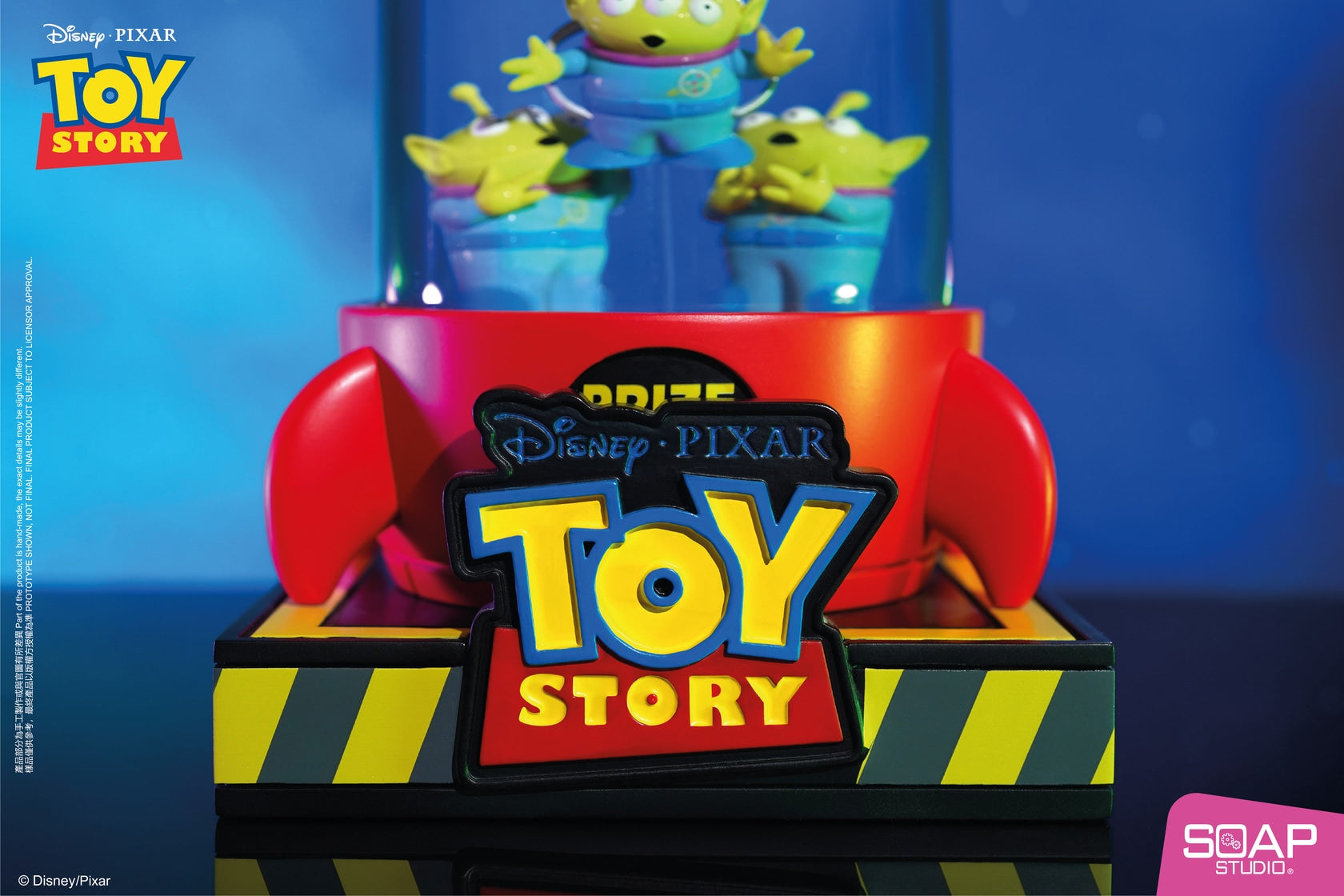 Toy Story Alien Crane Game Snow Globe - image 9