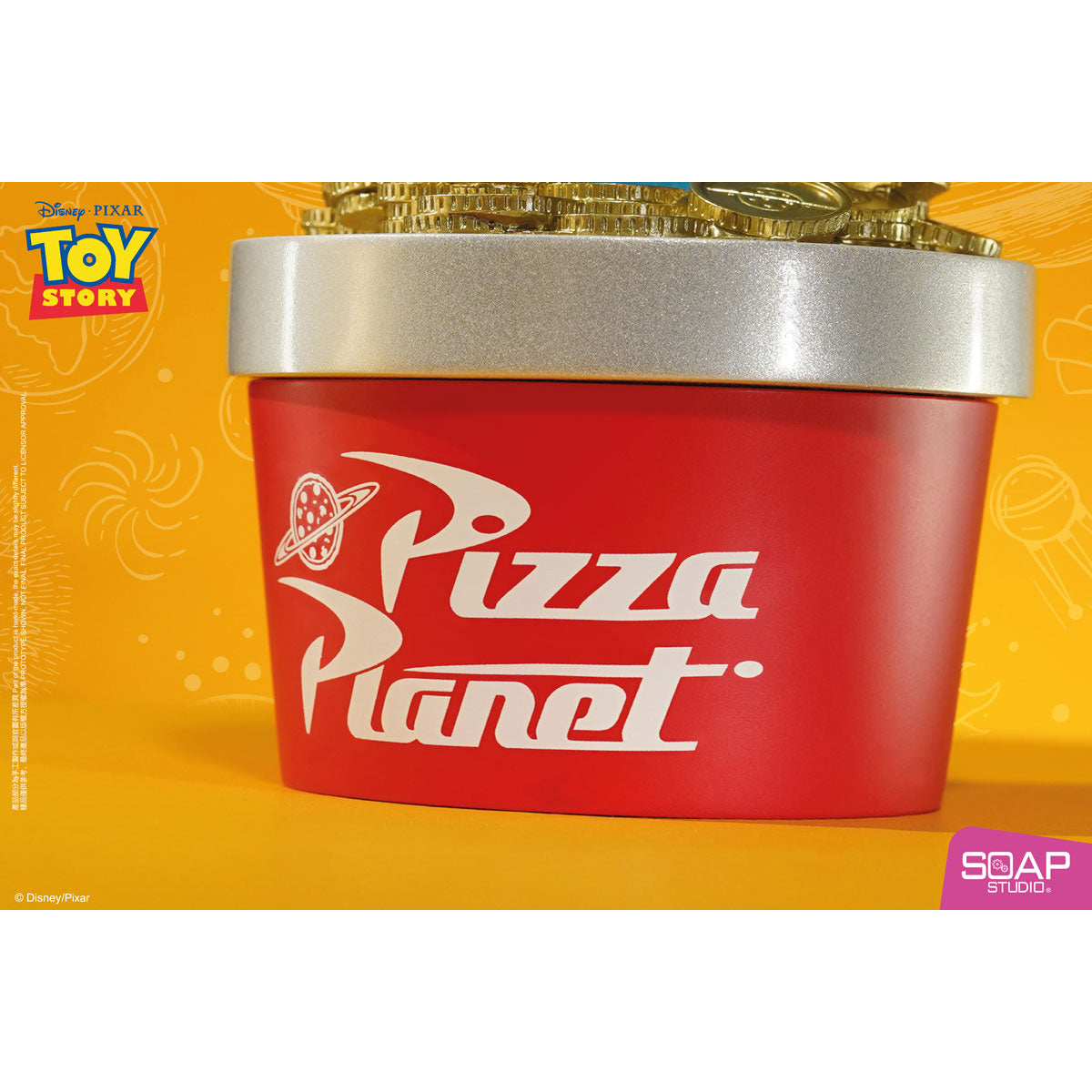 Alien Gold Coin Treasure Hunter Party Ornament (Trinket Box) - image 8