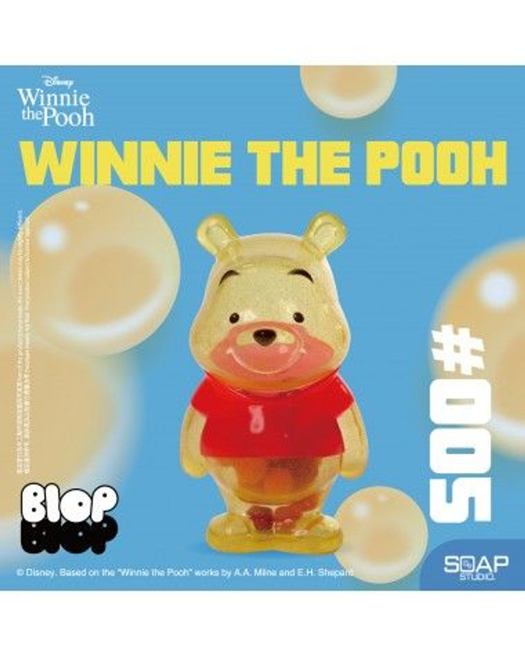 Soap Studio Blop Blop Winnie the Pooh Figure (Disney) - image 1