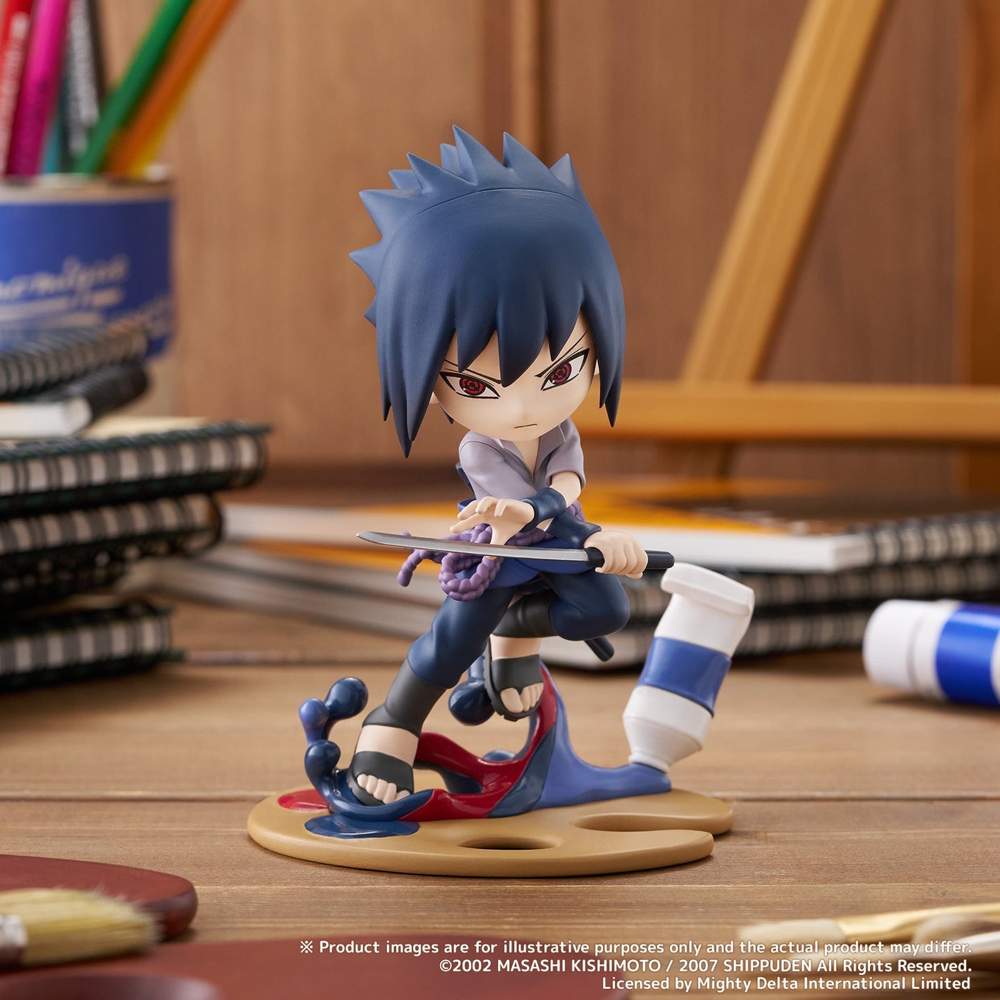 PalVerse Palé. NARUTO SHIPPUDEN Sasuke Uchiha Figure official product image 1