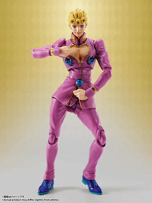 S.H.Figuarts Giorno Giovanna - JoJo's Bizarre Adventure - official product view 1