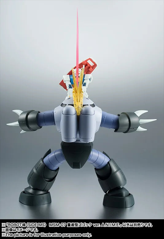 ROBOT SPIRITS <SIDE MS> MSM-07 Mass Production Z'Gok ver. A.N.I.M.E. (Reissue) - official image 8