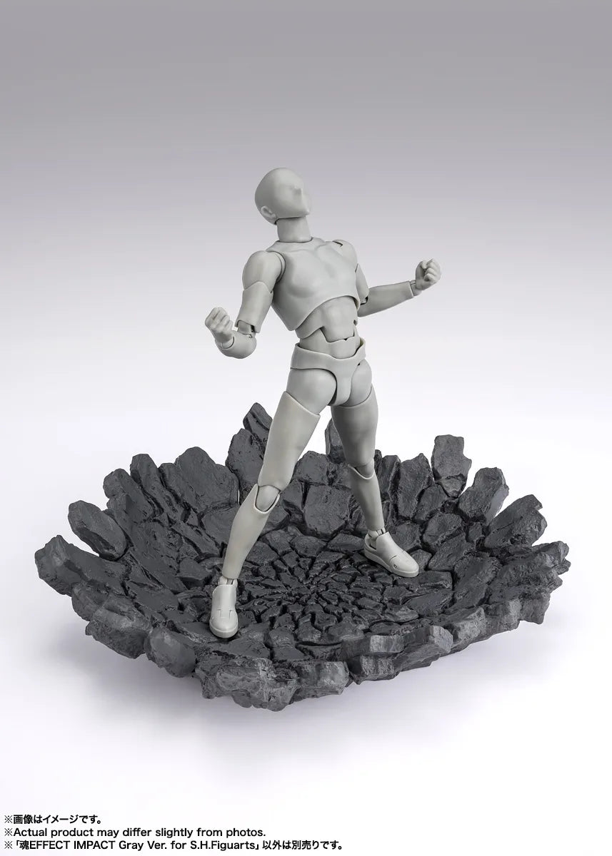 Tamashii EFFECT IMPACT Gray Ver. for S.H.Figuarts - official product view 3