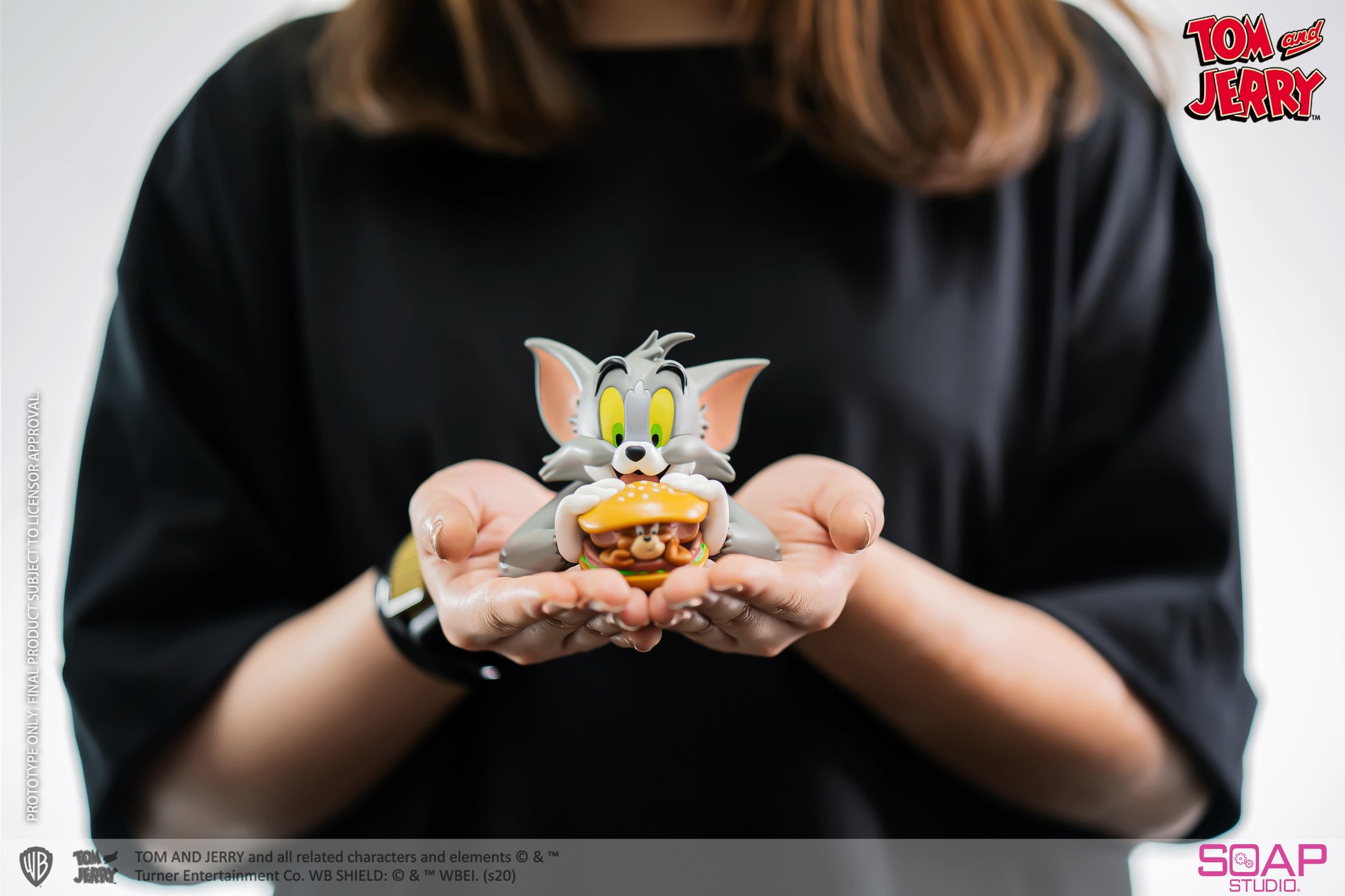 Tom and Jerry Mini Burger Bust Figure - image 3