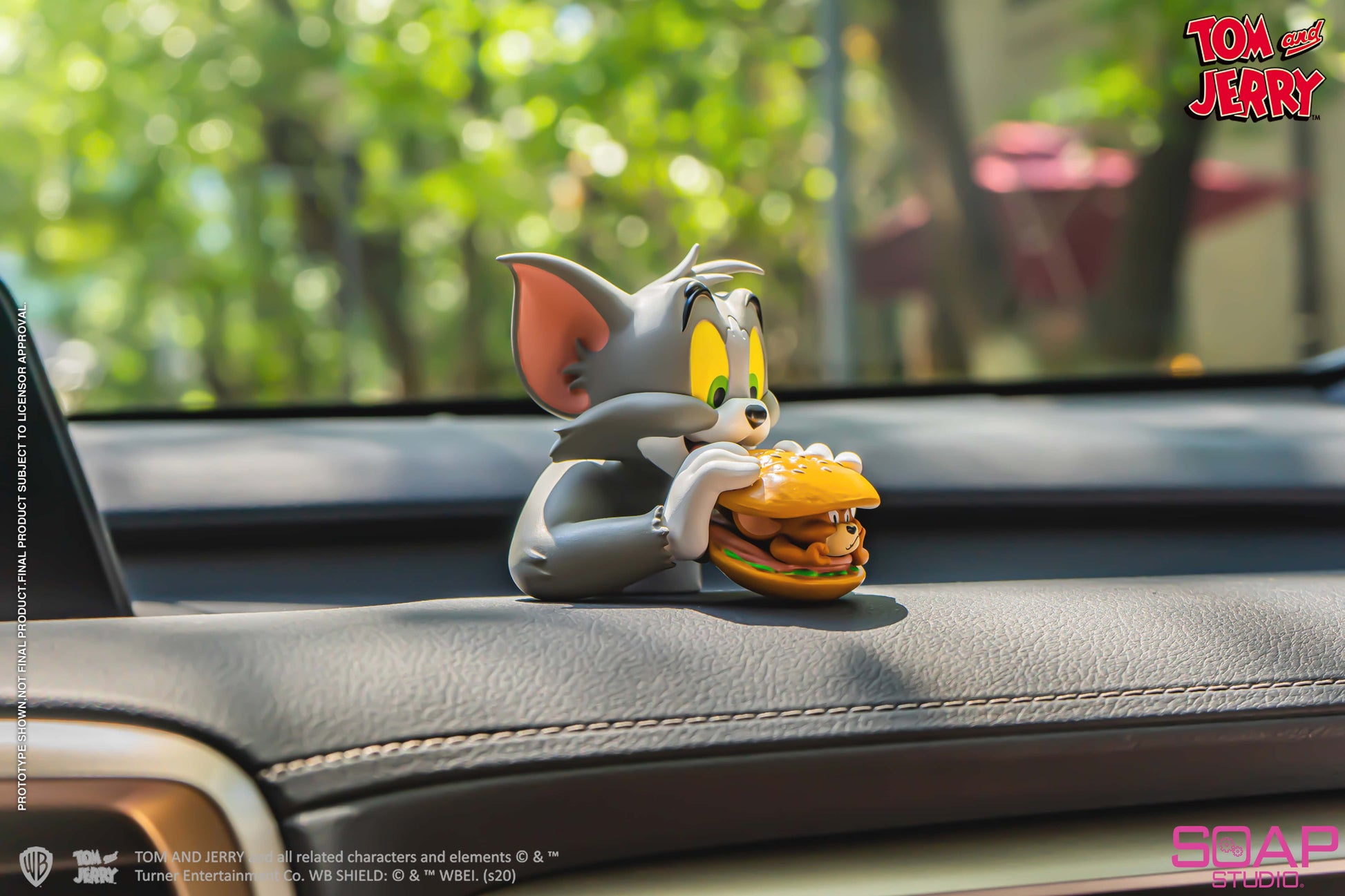 Tom and Jerry Mini Burger Bust Figure - image 5