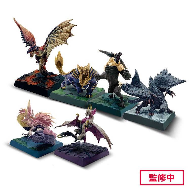 CAPCOM Figure Builder Monster Hunter Monster Collection Gallery Vol.1 Full Box (6 Pieces) - official product image 8