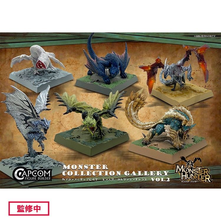 CAPCOM Figure Builder Monster Hunter Monster Collection Gallery Vol.2 Full Box (6 Pieces) - official product image 1