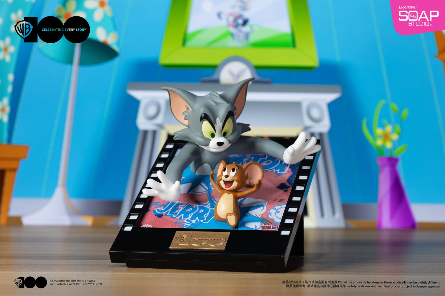 Tom & Jerry - WB100TH Pop Out Art Print By SOAP STUDIO - image 1