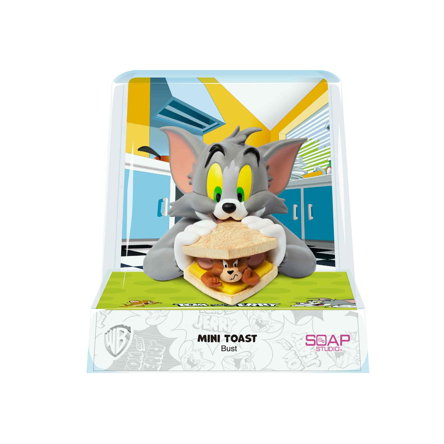 Tom and Jerry Mini Toast Bust Figure - image 5