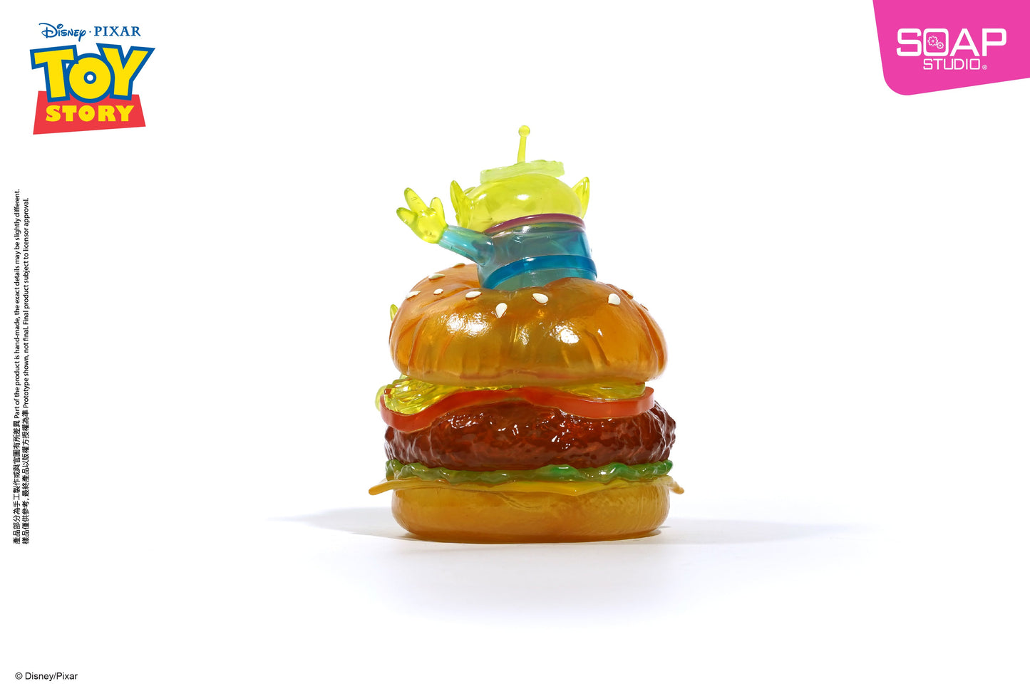 Soap Studio Disney Pixar Toy Story Aliens Jelly Burger PVCFigure 16cm Height - image 4