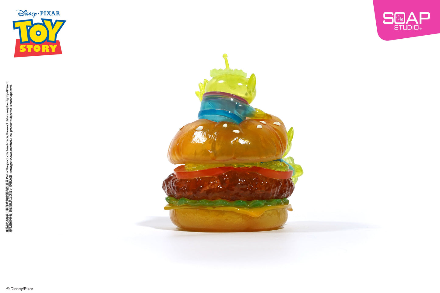 Soap Studio Disney Pixar Toy Story Aliens Jelly Burger PVCFigure 16cm Height - image 6