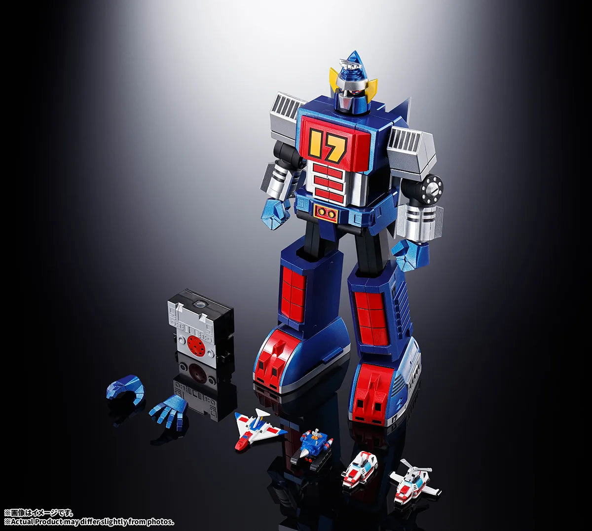 SOUL OF CHOGOKIN GX-101S Daitetsujin 17 & One Eight Graviton Box - official image 7