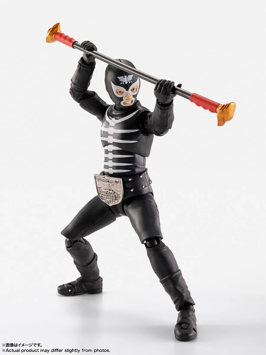 S.H.Figuarts Shocker Combatman - Hell of Showa Monsters Edition (Reissue) - official display view 3
