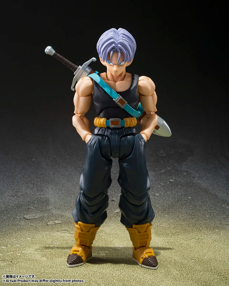 S.H.Figuarts Trunks Z-Fighters First Edition - official display view 2