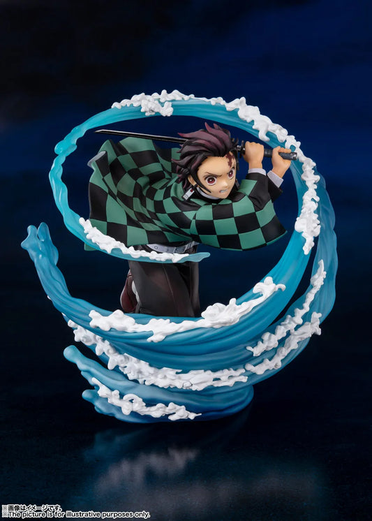 FiguartsZERO Tanjiro Kamado - Water Breathing (Reissue) - official display view 2