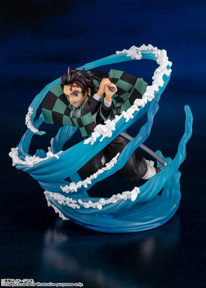 FiguartsZERO Tanjiro Kamado - Water Breathing (Reissue) - official display view 3