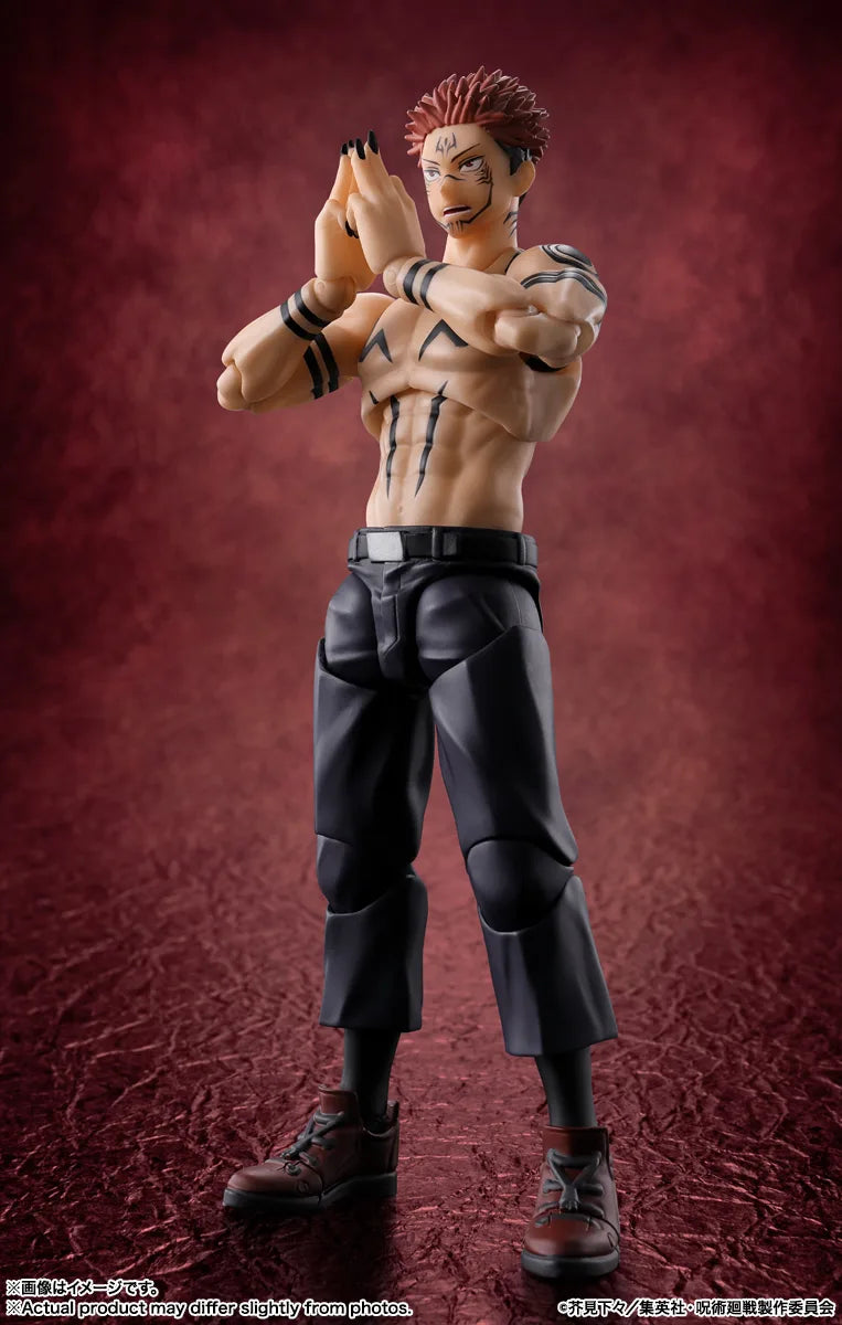 S.H.Figuarts Sukuna - Jujutsu Kaisen (Reissue) - official display view 2