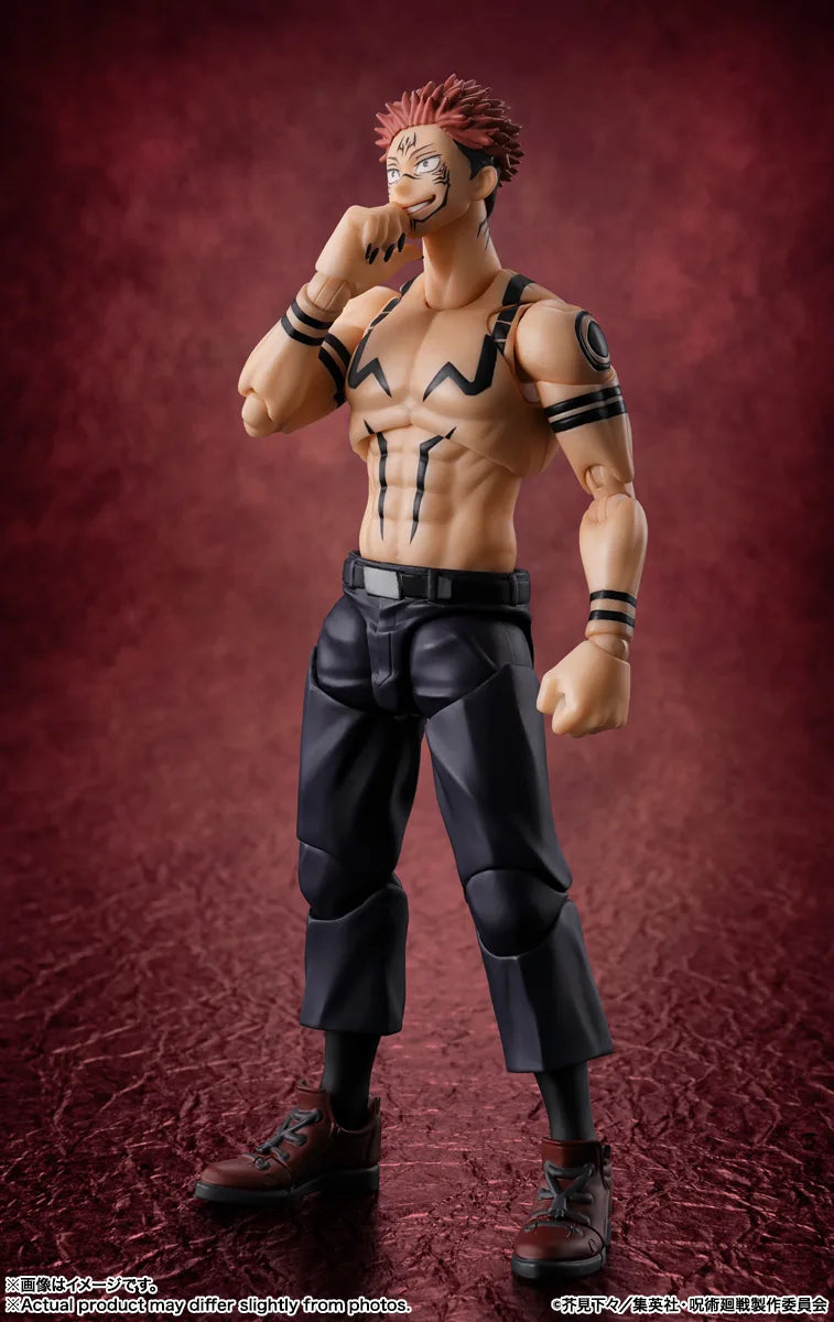 S.H.Figuarts Sukuna - Jujutsu Kaisen (Reissue) - official display view 3