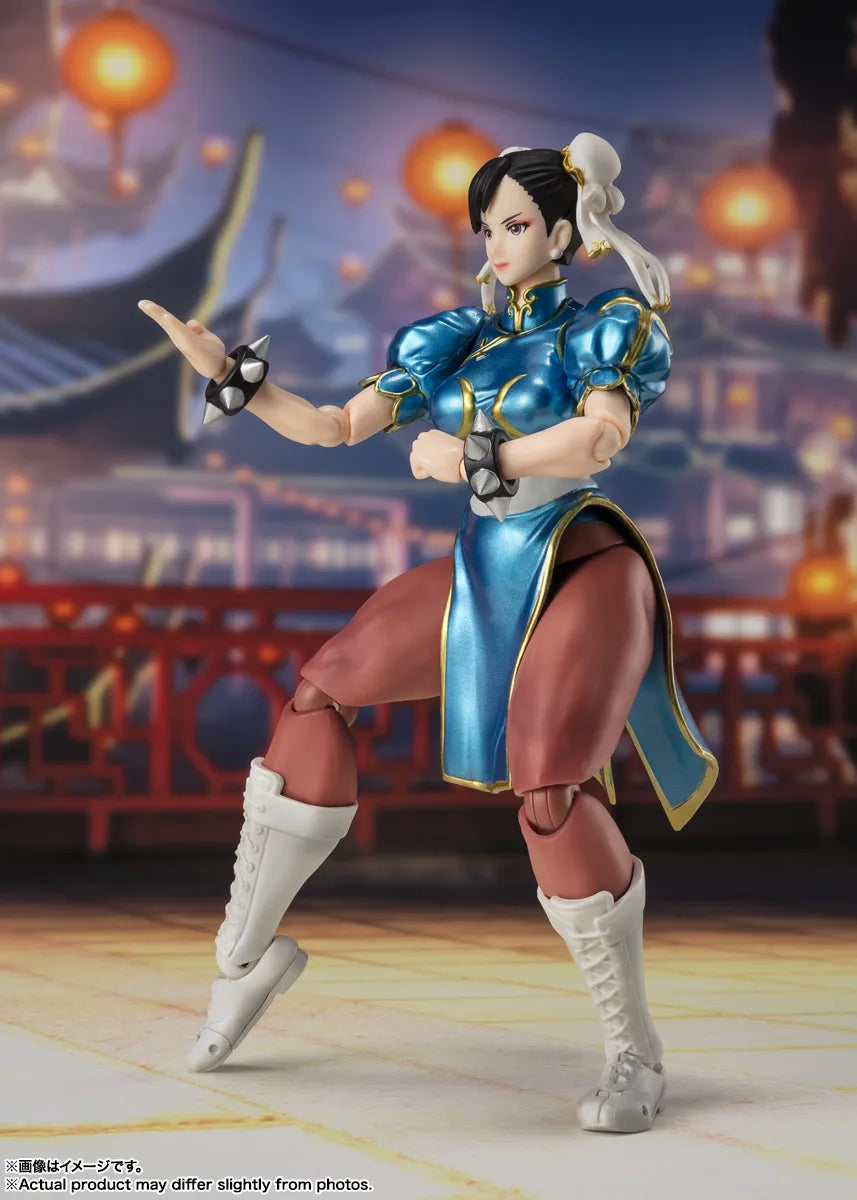 Bandai S.H.Figuarts Street Fighter Chun-Li Outfit 2 Reissue - official Bandai product image