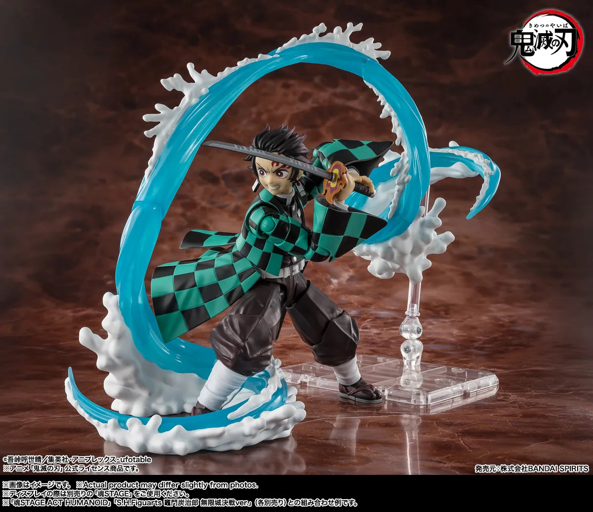 S.H.Figuarts Tanjiro & Giyu Water Breathing Effect Parts Set - official product view 3 - figures sold separately