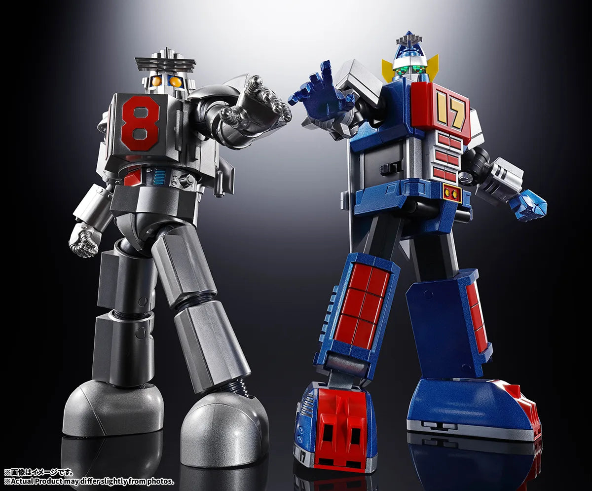 SOUL OF CHOGOKIN GX-101S Daitetsujin 17 & One Eight Graviton Box - official image 1